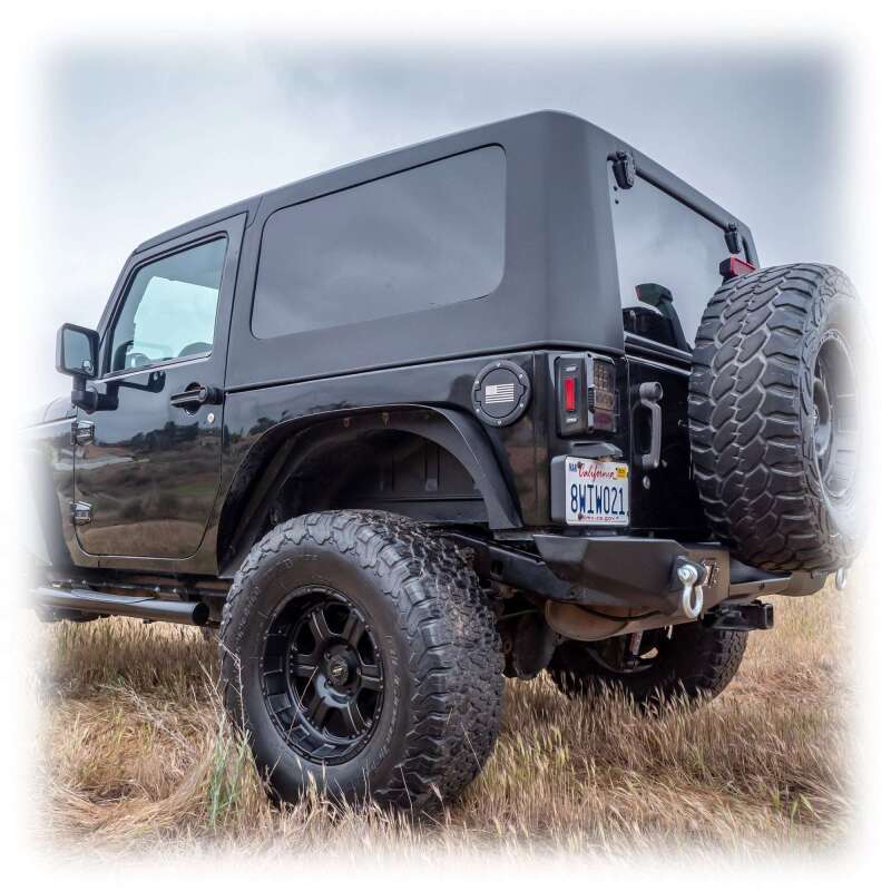 Jeep Wrangler JK Hardtop - TURN Offroad - Squareback 2 Piece - Primer (Paintable) - `07-`18